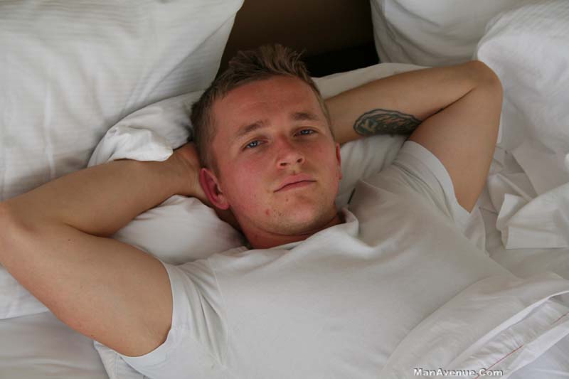 Waking Up With Naked Hunk Jon Davis As He Jerks Off For You