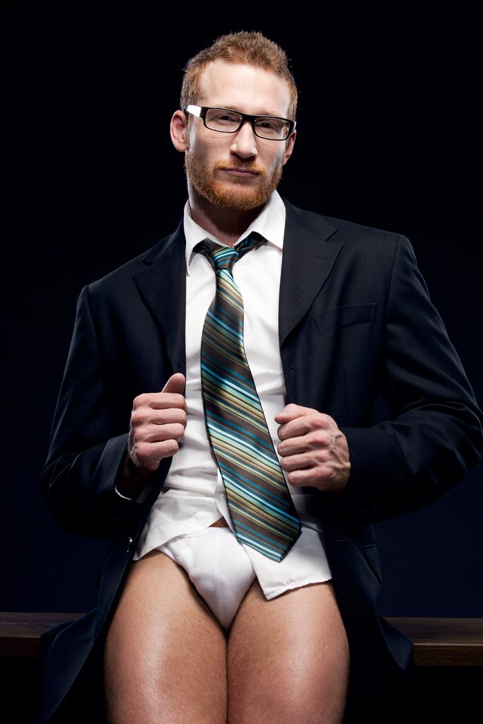 Danny Harper's bonus photo set is a treat for all you guys with a suit and tie  fetish.